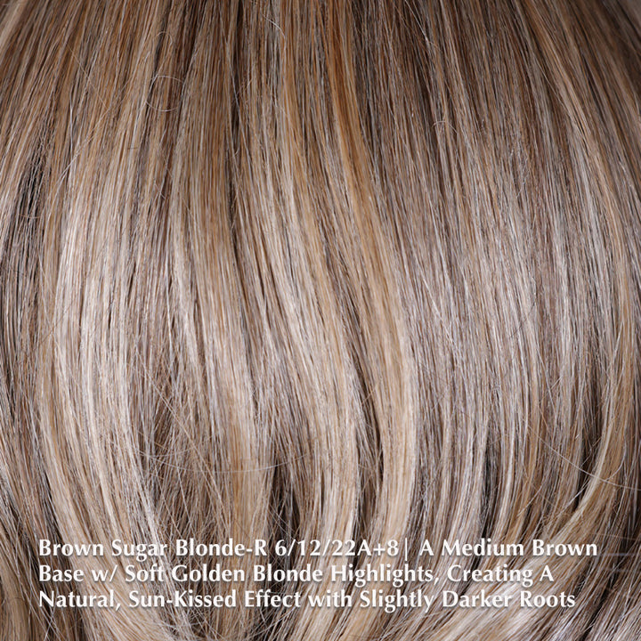Austen by Belle Tress | Heat Friendly | Double Mono Top (Left Parting)