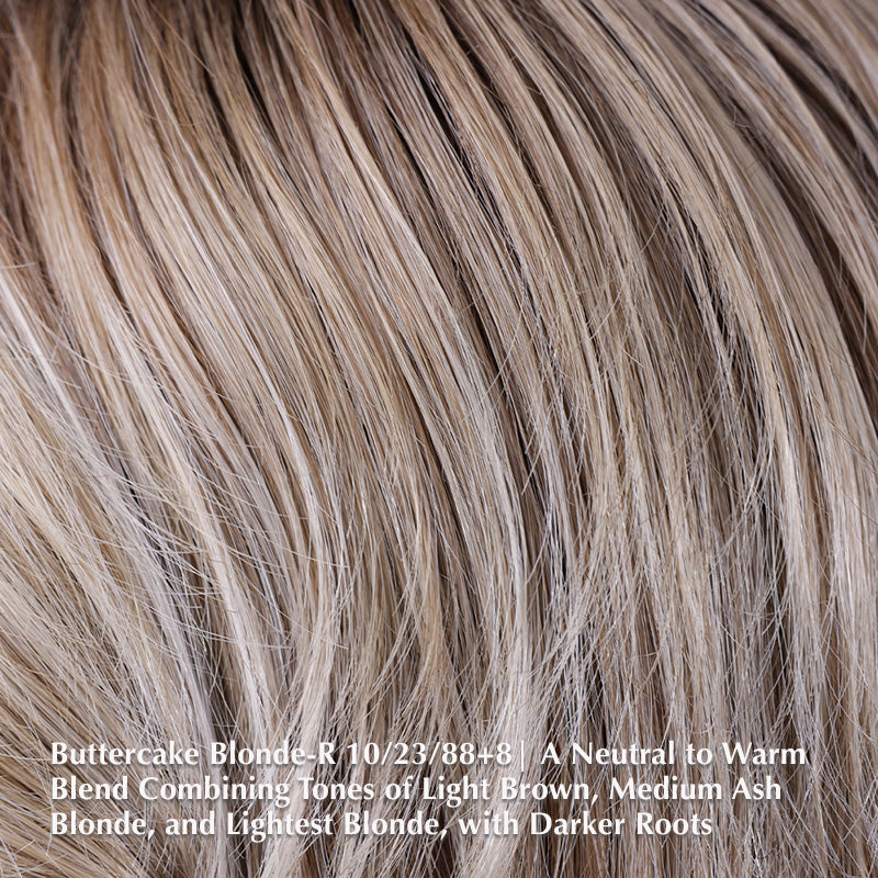 Austen by Belle Tress | Heat Friendly | Double Mono Top (Left Parting)