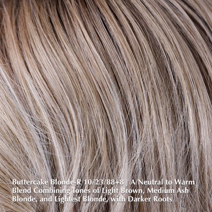 Austen by Belle Tress | Heat Friendly | Double Mono Top (Left Parting)