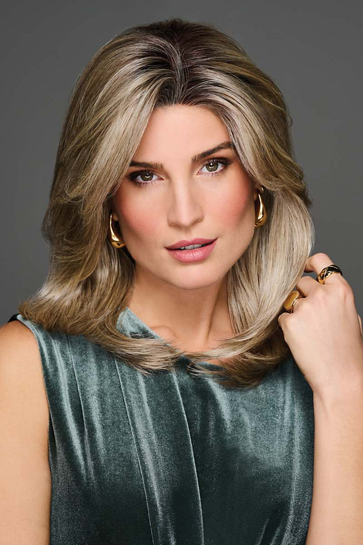 Full Finesse by Gabor | Heat Friendly Synthetic | Lace Front Wig (Mono Part)