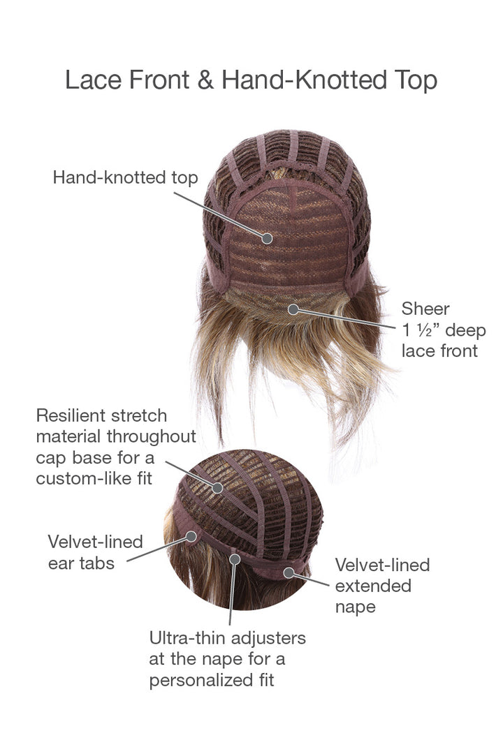 Paradox by Gabor | Synthetic Lace Front Wig (Hand-Tied Top)