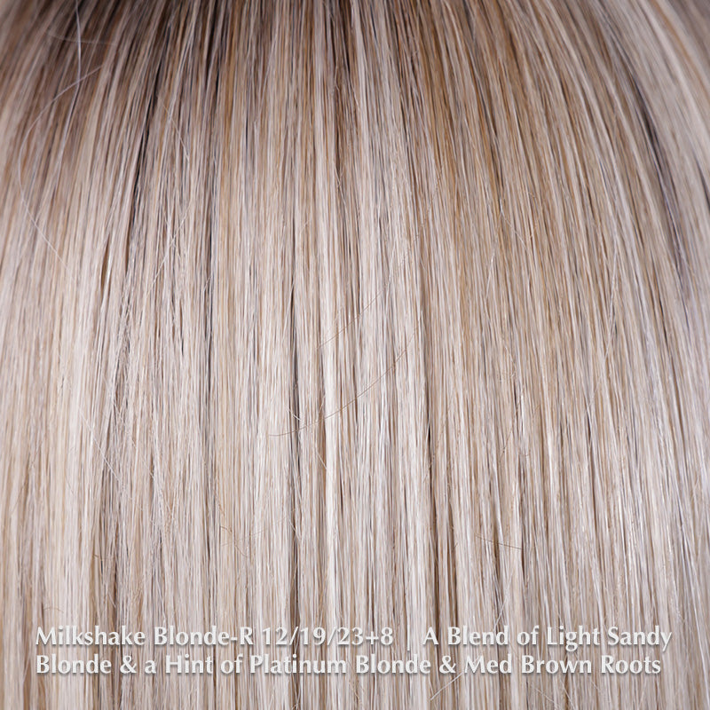 Austen by Belle Tress | Heat Friendly | Double Mono Top (Left Parting)
