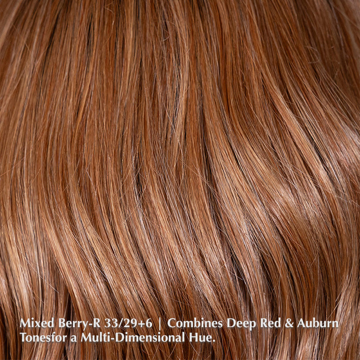 Monroe by Belle Tress | Heat Friendly | Double Mono Top (Left Parting)