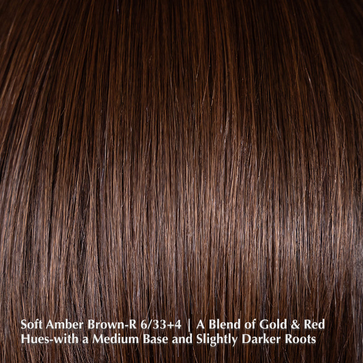 Monroe by Belle Tress | Heat Friendly | Double Mono Top (Left Parting)