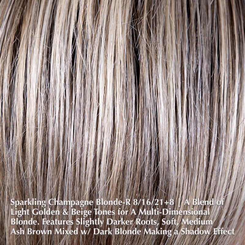 Monroe by Belle Tress | Heat Friendly | Double Mono Top (Left Parting)