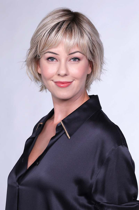 Toledo Wig by Belle Tress | Heat Friendly Synthetic | Extended Lace Front (Mono Part)