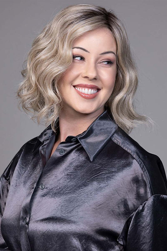 Vienna Roast Wig by Belle Tress | Heat Friendly Synthetic Lace Front Wig (Mono Part)