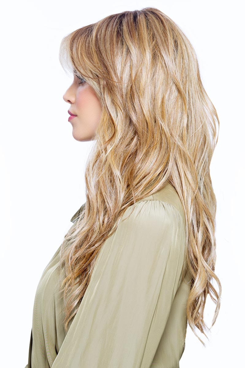California Beach Waves Wig by TressAllure | Heat Friendly Synthetic |