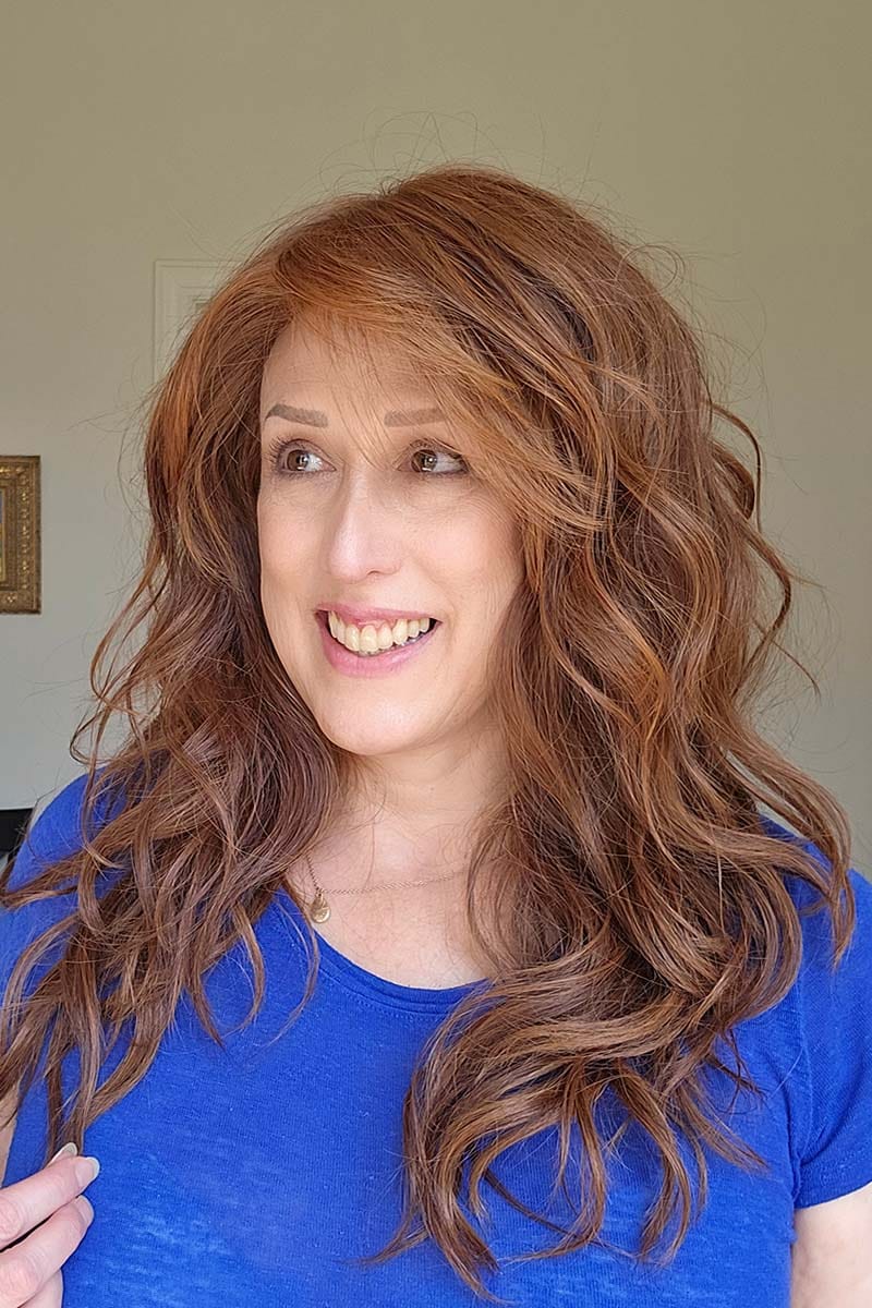 California Beach Waves Wig by TressAllure | Heat Friendly Synthetic |