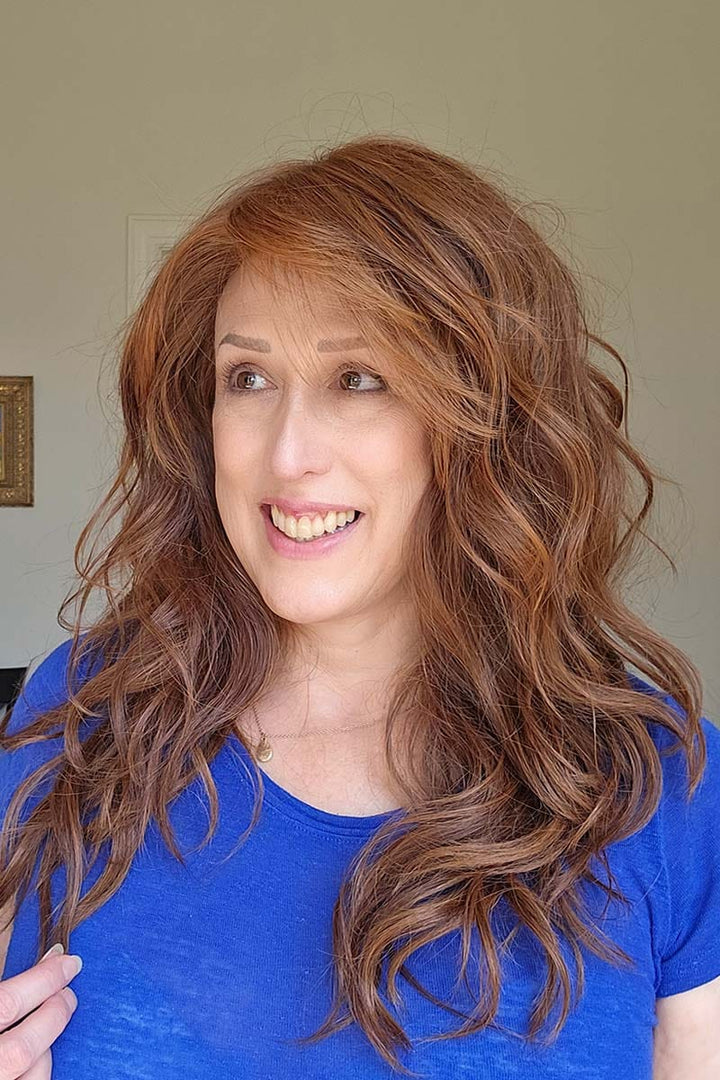 California Beach Waves Wig by TressAllure | Heat Friendly Synthetic |