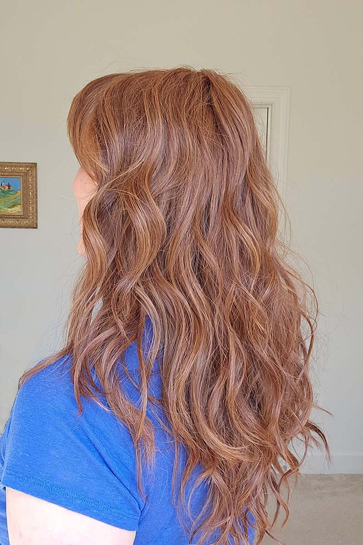 California Beach Waves Wig by TressAllure | Heat Friendly Synthetic |