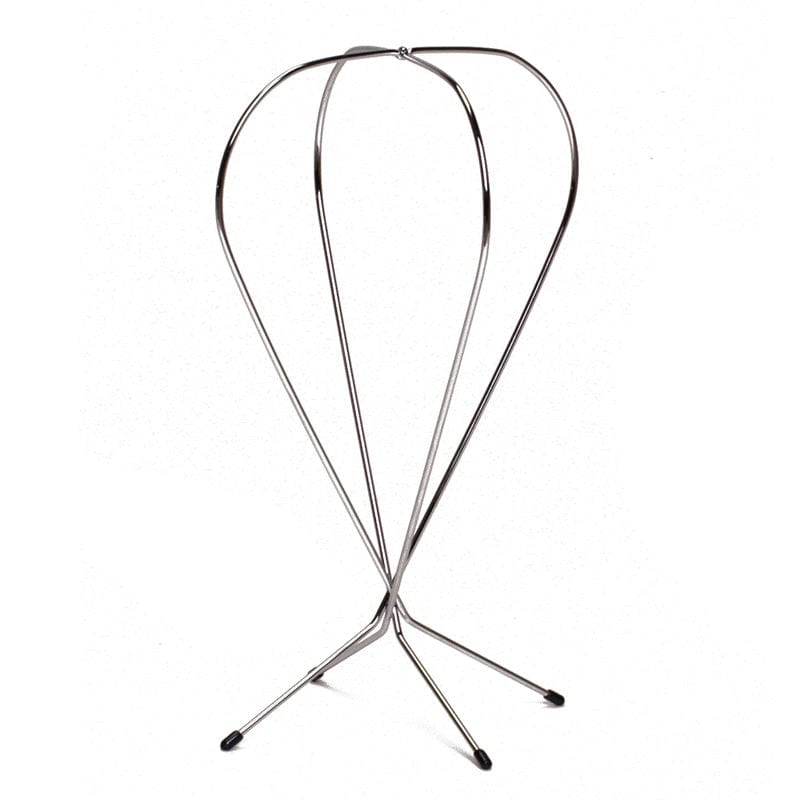 Collapsible Wig Stand (Chrome)