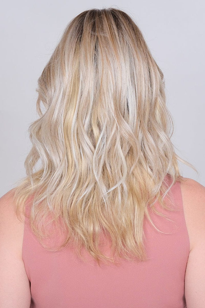 Lace Front Mono Topper Peerless 16 By Belle Tress | Synthetic Heat FriLace Front Mono Topper Peerless 16