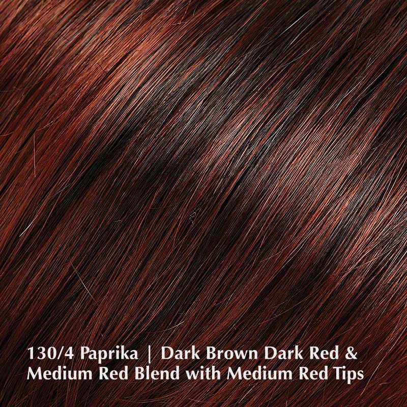 130/4 Paprika | Dark Brown, Dark Red & Medium Red Blend with Medium Red Tips