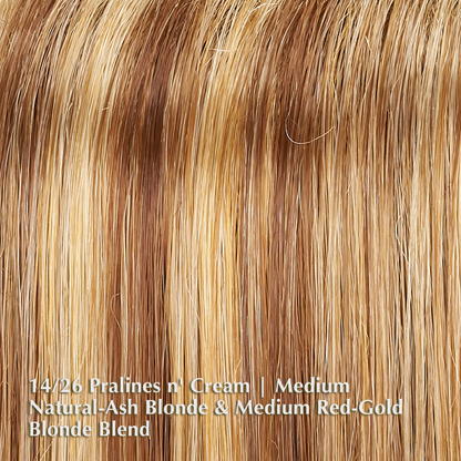 14/26 Pralines n' Cream | Medium Natural-Ash Blonde & Medium Red-Gold Blonde Blend