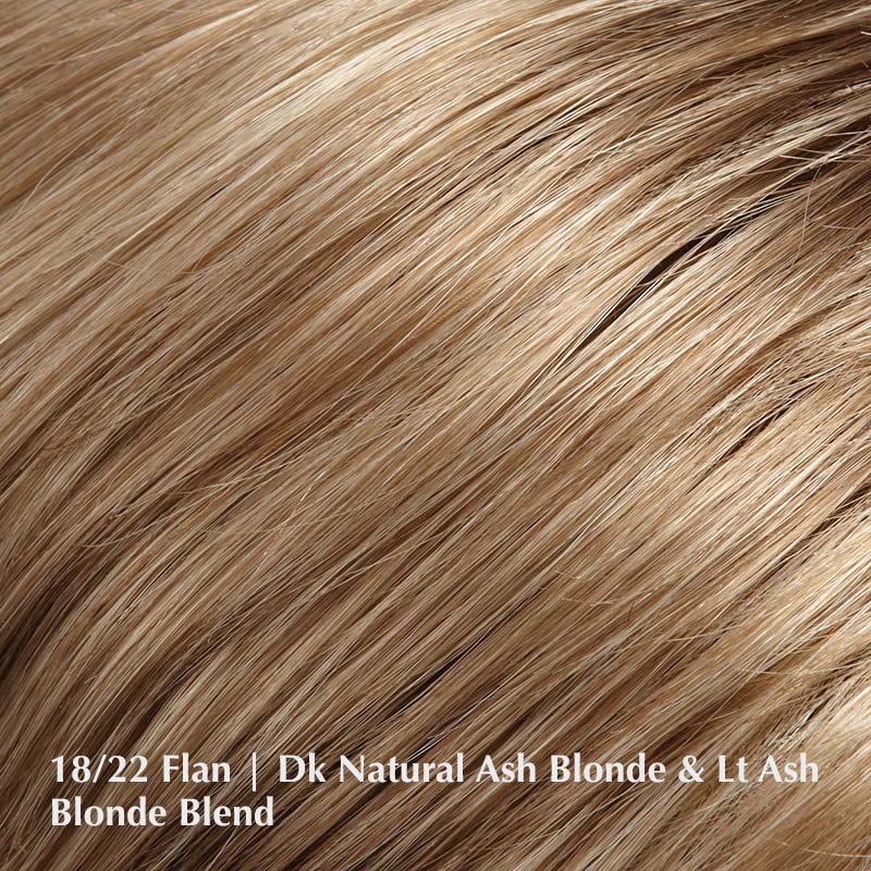 18/22 Flan | Dark Natural Ash Blonde & Light Ash Blonde Blend