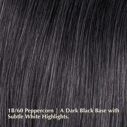1B/60 Peppercorn | Soft Black with 20% Pure White