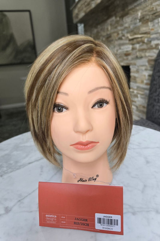 OPEN BOX Jagger Wig by Estetica | Heat Friendly Synthetic Wig (Front Lace Line with Lace Part)