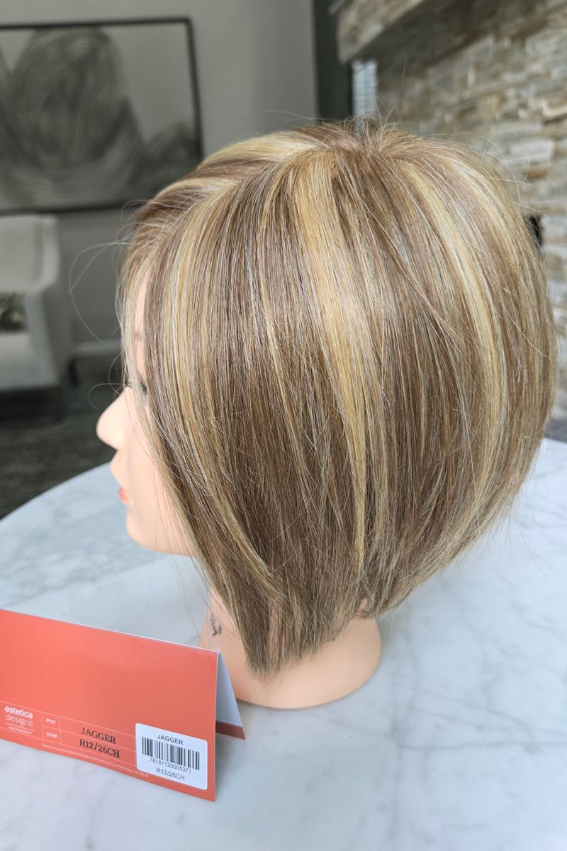 OPEN BOX Jagger Wig by Estetica | Heat Friendly Synthetic Wig (Front Lace Line with Lace Part)