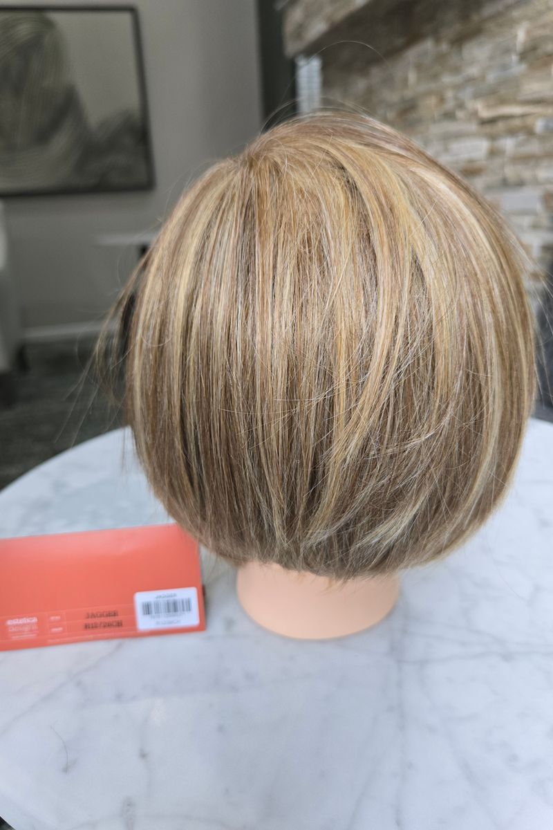 OPEN BOX Jagger Wig by Estetica | Heat Friendly Synthetic Wig (Front Lace Line with Lace Part)