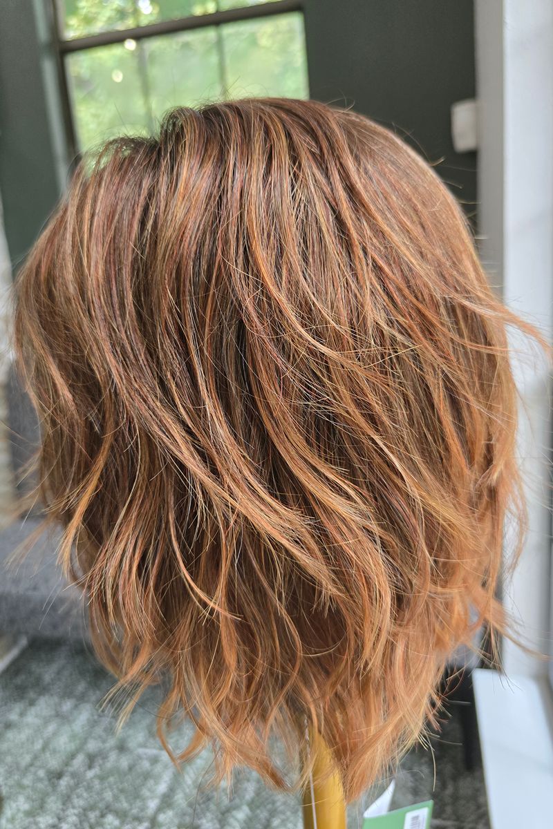 Mellow is a Mid-Length style with Textured Layers