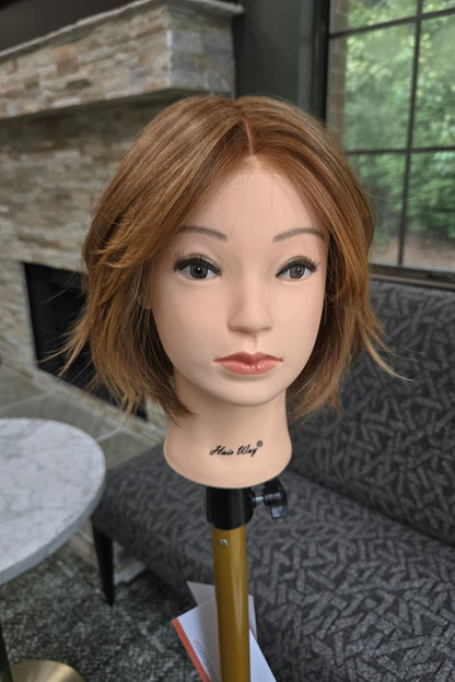 Clover is a Soft Layered Bob that is Light Density