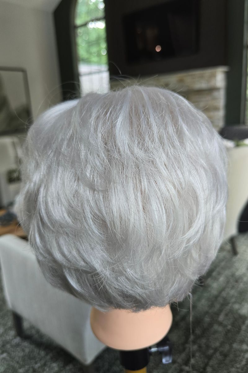 OPEN BOX Apart Mono Wig in Snow Mix by Ellen Wille | Synthetic Lace Front Wig (Mono Top)