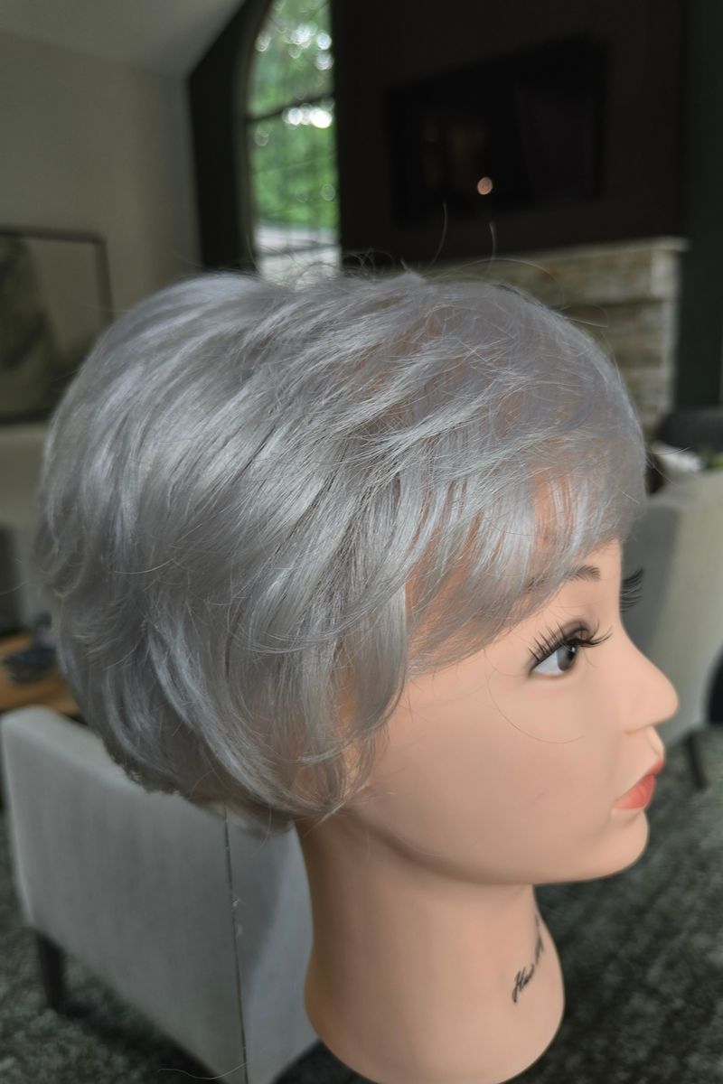 OPEN BOX Apart Mono Wig in Snow Mix by Ellen Wille | Synthetic Lace Front Wig (Mono Top)