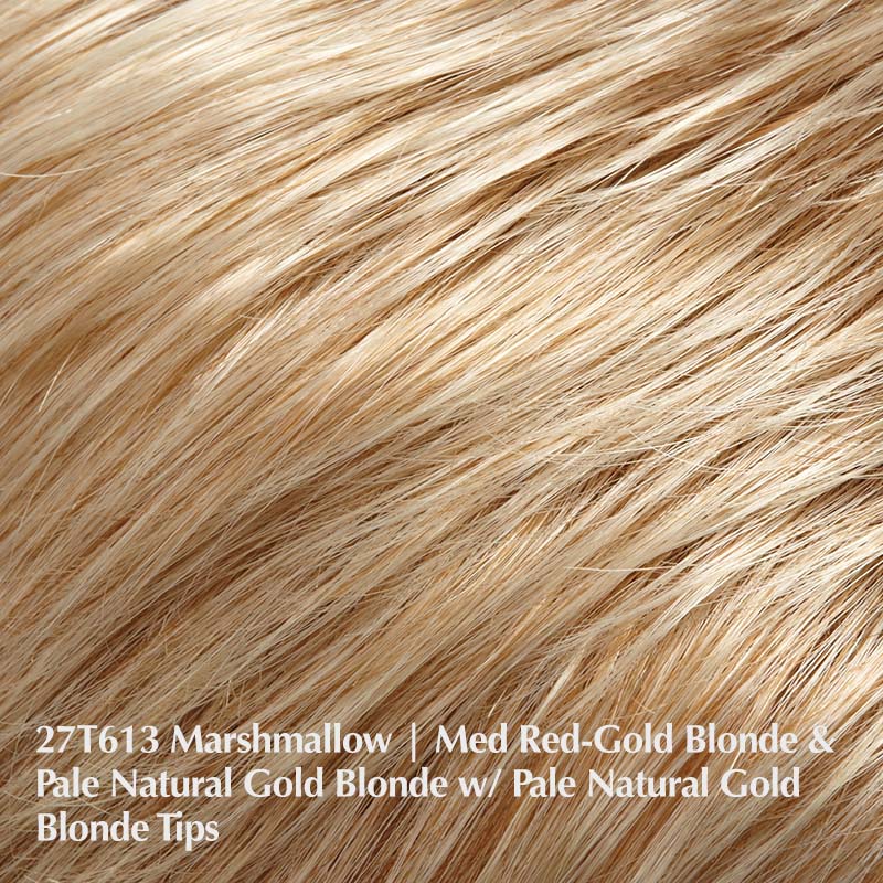 27T613 Marshmallow | Medium Red-Gold Blonde & Pale Natural Gold Blonde with Pale Natural Gold Blonde Tips