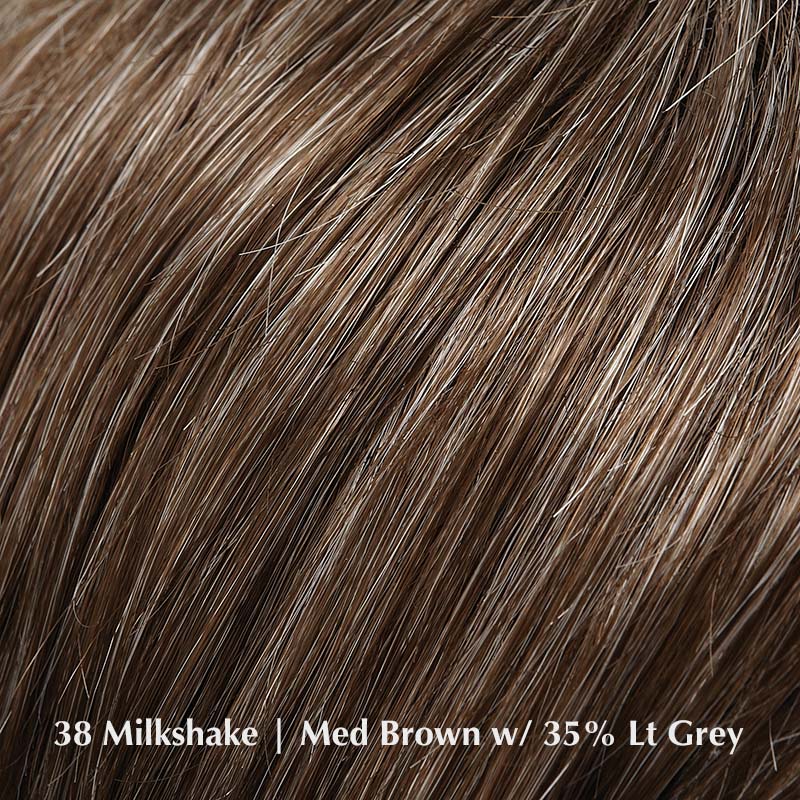 38 Milkshake | Medium Brown with 35% Light Grey
