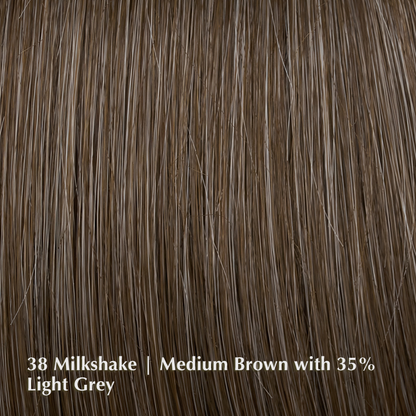 38 Milkshake | Medium Brown with 35% Light Grey