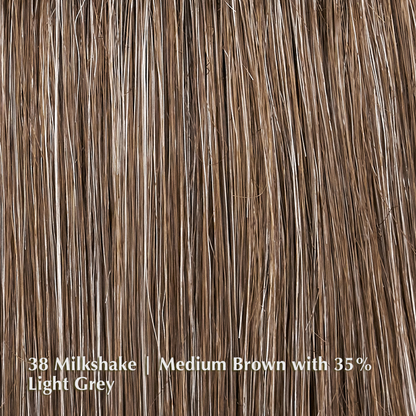 38 Milkshake | Medium Brown with 35% Light Grey