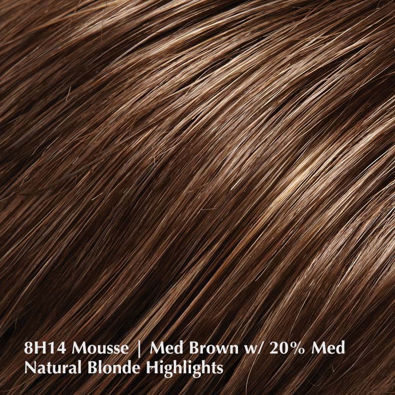 8H14 Mousse | Medium Brown with 20% Medium Natural Blonde Highlights