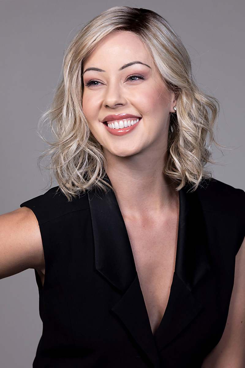 Amaretto Wig by Belle Tress | Heat Friendly | Synthetic Lace Front Wig (Mono Part)