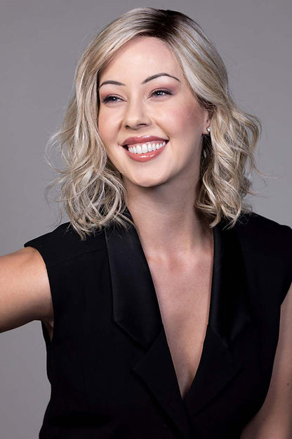 Amaretto Wig by Belle Tress | Heat Friendly | Synthetic Lace Front Wig (Mono Part)