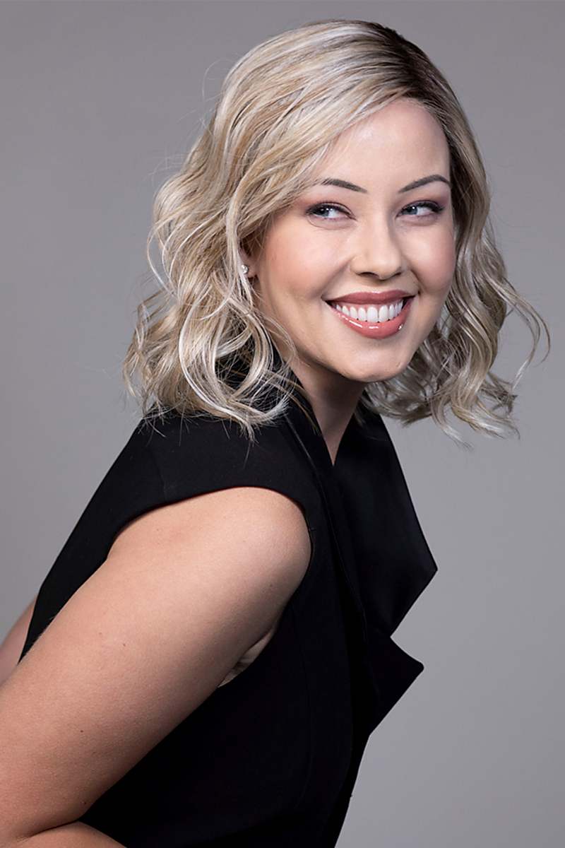 Amaretto Wig by Belle Tress | Heat Friendly | Synthetic Lace Front Wig (Mono Part)