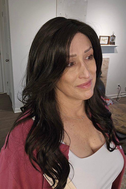 Amber Wig by Jon Renau | Synthetic Lace Front Wig (Mono Top) 4