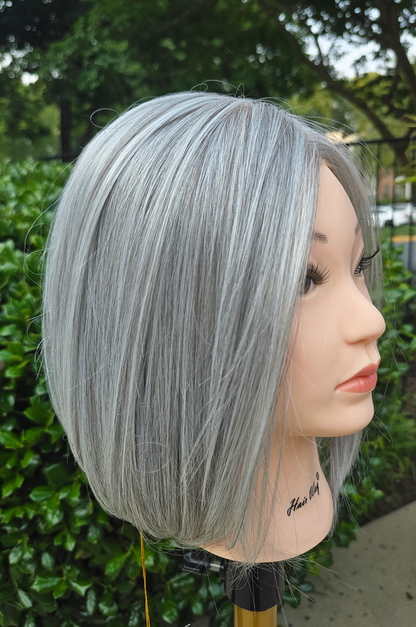 OPEN BOX Lady Latte E Oyster Gray Mix by BelleTress