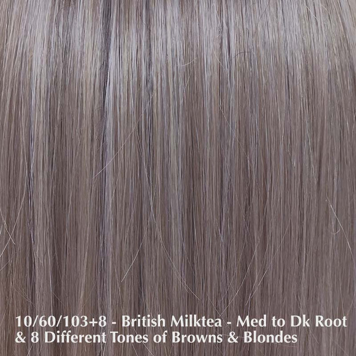 Tea Leaf Layer Hand Tied Wig by Belle Tress | Heat Friendly Synthetic | Extended Lace Front (Mono Top)