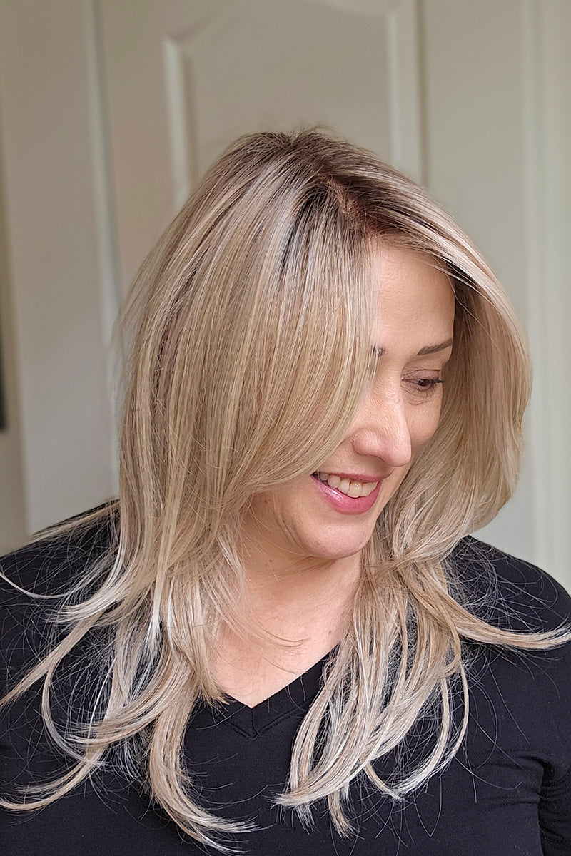 OPEN BOX Beverly Hills Wig by Belle Tress | Heat Friendly Synthetic | Lace Front (Mono Part)