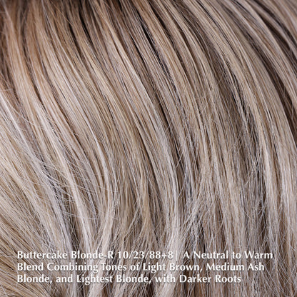 Beckham by Belle Tress | Heat Friendly | Double Mono Top (Left Parting)