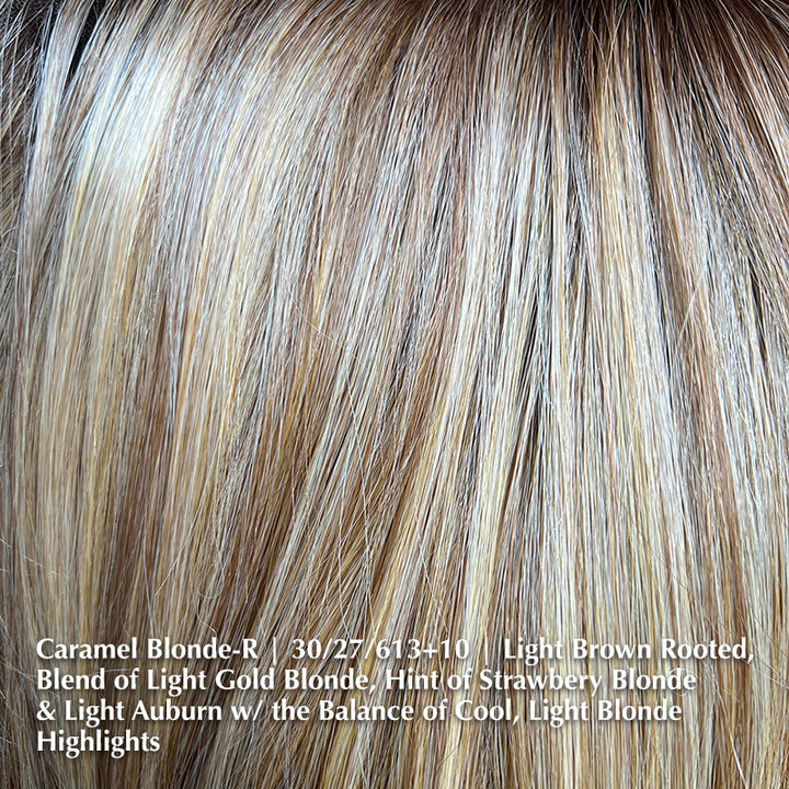 Vancouver Wig by Belle Tress | Heat Friendly Synthetic | Extended Lace Front (Mono Part)