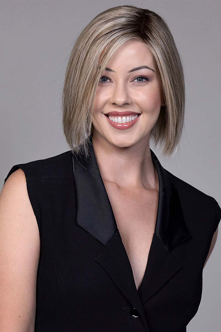 Café Chic Wig by Belle Tress | Heat Friendly | Synthetic Lace Front Wig (Mono Part)