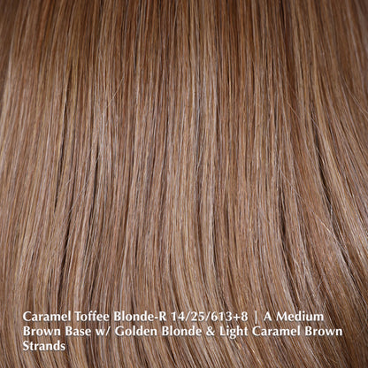 Austen by Belle Tress | Heat Friendly | Double Mono Top (Left Parting)