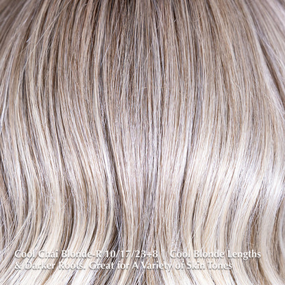 Bradshaw by Belle Tress | Heat Friendly | Double Mono Top (Left Parting)