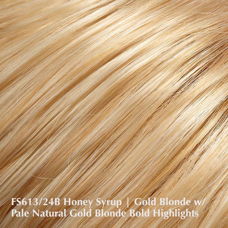 FS613/24B Honey Syrup | Gold Blonde with Pale Natural Gold Blonde Bold Highlights