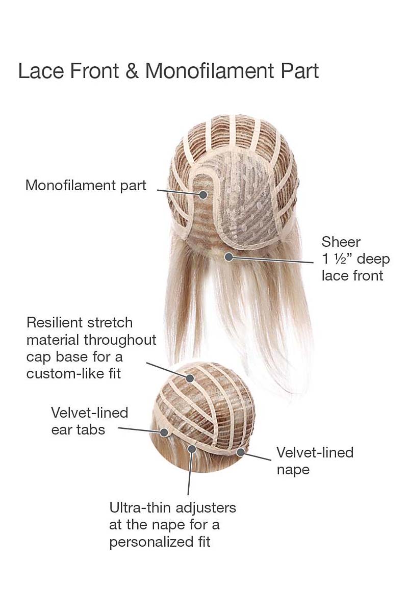 High Society by Gabor | Synthetic Lace Front Wig (Mono Part)