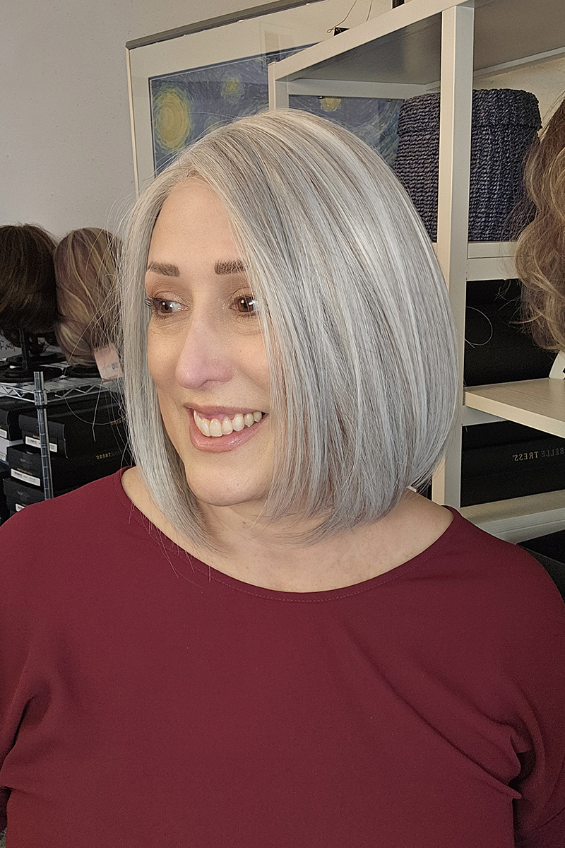OPEN BOX Lady Latte E Oyster Gray Mix by BelleTress