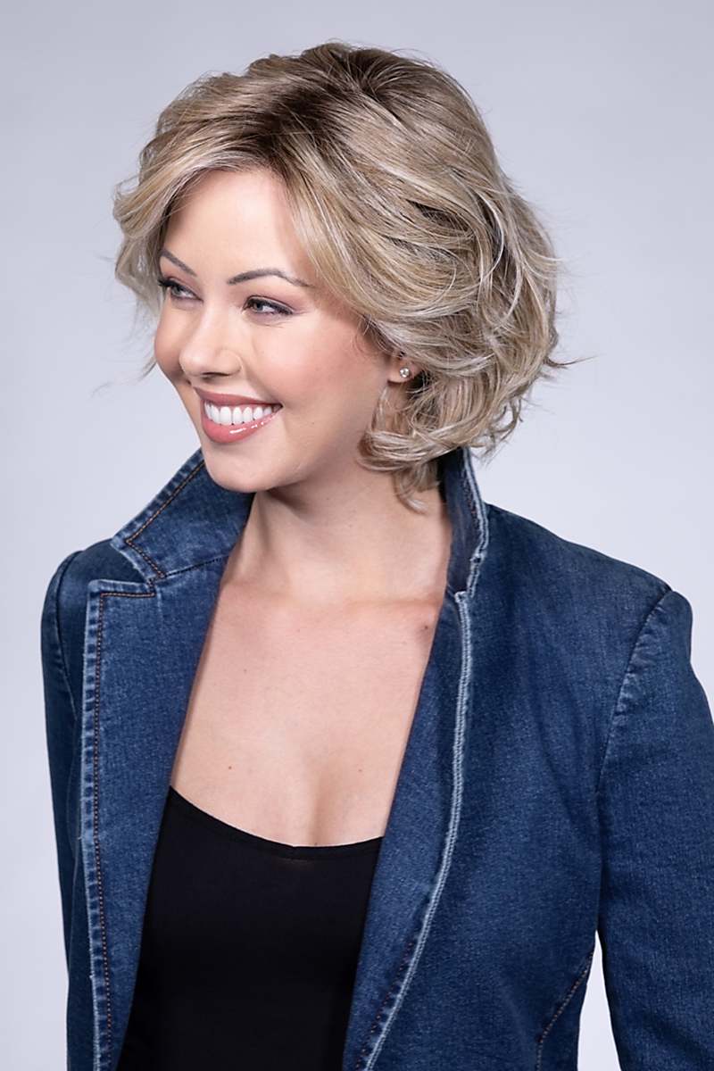 Monroe by Belle Tress | Heat Friendly | Double Mono Top (Left Parting)