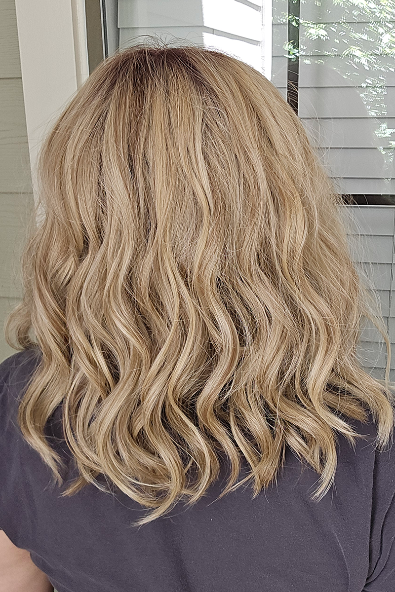 OPEN BOX Maeve by Jon Renau | Heat Friendly Synhthetic | Lace Front (Mono Part) 12FS8 Shaded Praline
